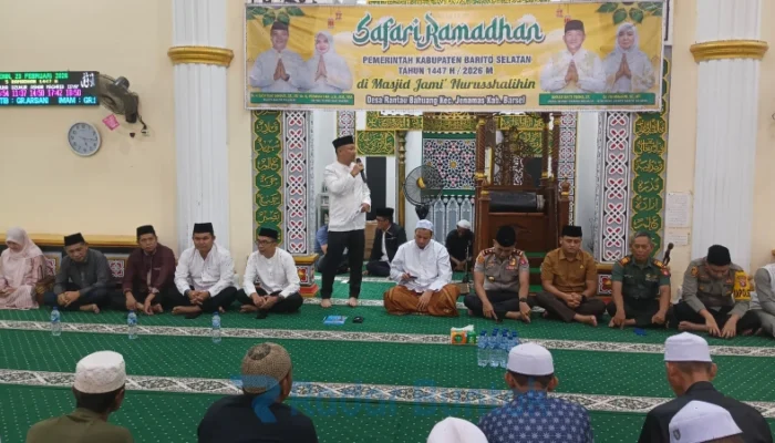 Safari Ramadhan di Jenamas, Bupati Barsel Ajak Perkuat Iman dan Kebersamaan