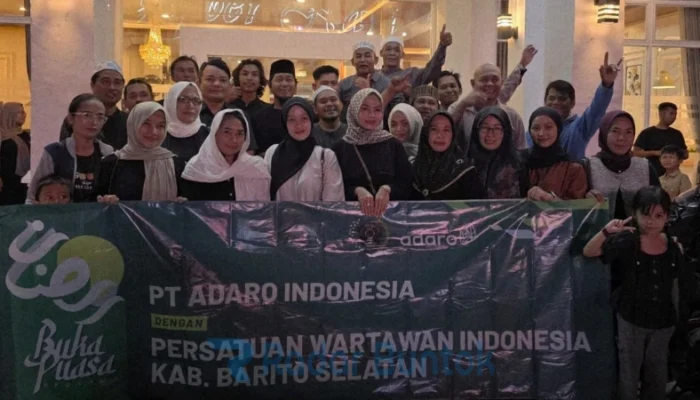 Adaro dan PWI Barsel Gelar Buka Puasa Bersama, Perkuat Silaturahmi dan Dukungan Kegiatan Wartawan