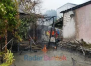 Gudang LPG Terbakar di Buntok, Kapolres Barsel Pastikan Tidak Ada Penimbunan BBM
