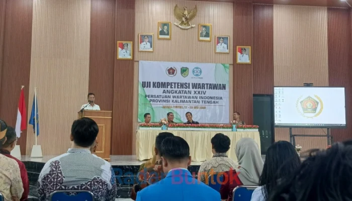 UKW Muara Teweh, PWI Pusat Tekankan Pentingnya Kompetensi Wartawan