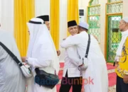 Pemkab Barsel Sambut 84 Jemaah Haji Kembali Sehat dan Lengkap dari Tanah Suci