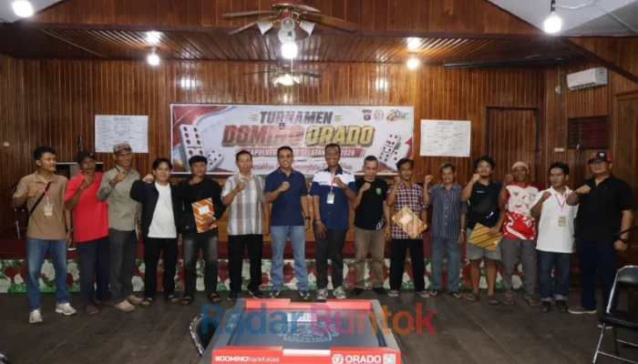 Wakapolres Barsel Tutup Turnamen Domino ORADO Kapolres Cup 2026, Pererat Kemitraan Polri dan Masyarakat