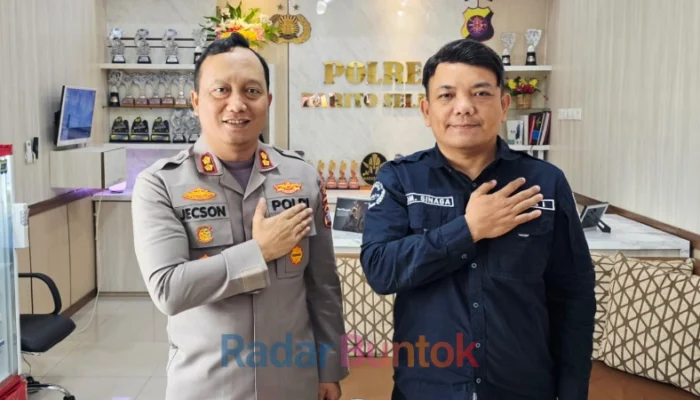 Kapolres Barsel Dukung Kerja Sama JMSI-ACJA Tingkatkan Profesionalisme Media